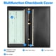 thumbnail image 2 of Funda para chequera CASMONAL, piel de primera calidad, con bloqueo RFID, 2 of 6
