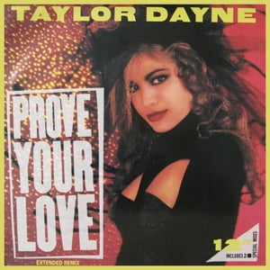 Hitway Music - Taylor Dayne - Prove Your Love | 12"" Maxi Single Usado