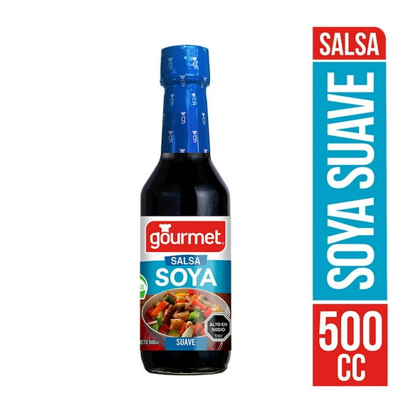 Salsa de Soya Light Botella, 500 cc