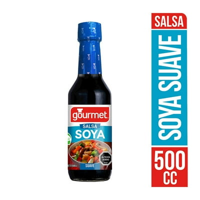 Salsa De Soya Light Botella 500 Cc Gourmet