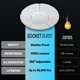 thumbnail image 2 of Luz LED para garaje Bell+Howell Socket Burst 3500 lm, 6 paneles, 2 of 8