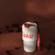 thumbnail image 2 of COCA COLA Germ Termo Taza de Café Frío O Caliente Vaso Térmico, 590 ML Blanco, 2 of 8