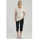thumbnail image 1 of Polera Mujer Con Tachas Beige Claro, 1 of 4