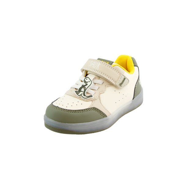 Zapatilla fluor velcro elastico kids niño 923