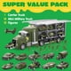 thumbnail image 2 of Camión De Juguete Green Military Con 12 Vehículos Fundidos A Presión Para Niños A Partir De 3 Años, 2 of 8