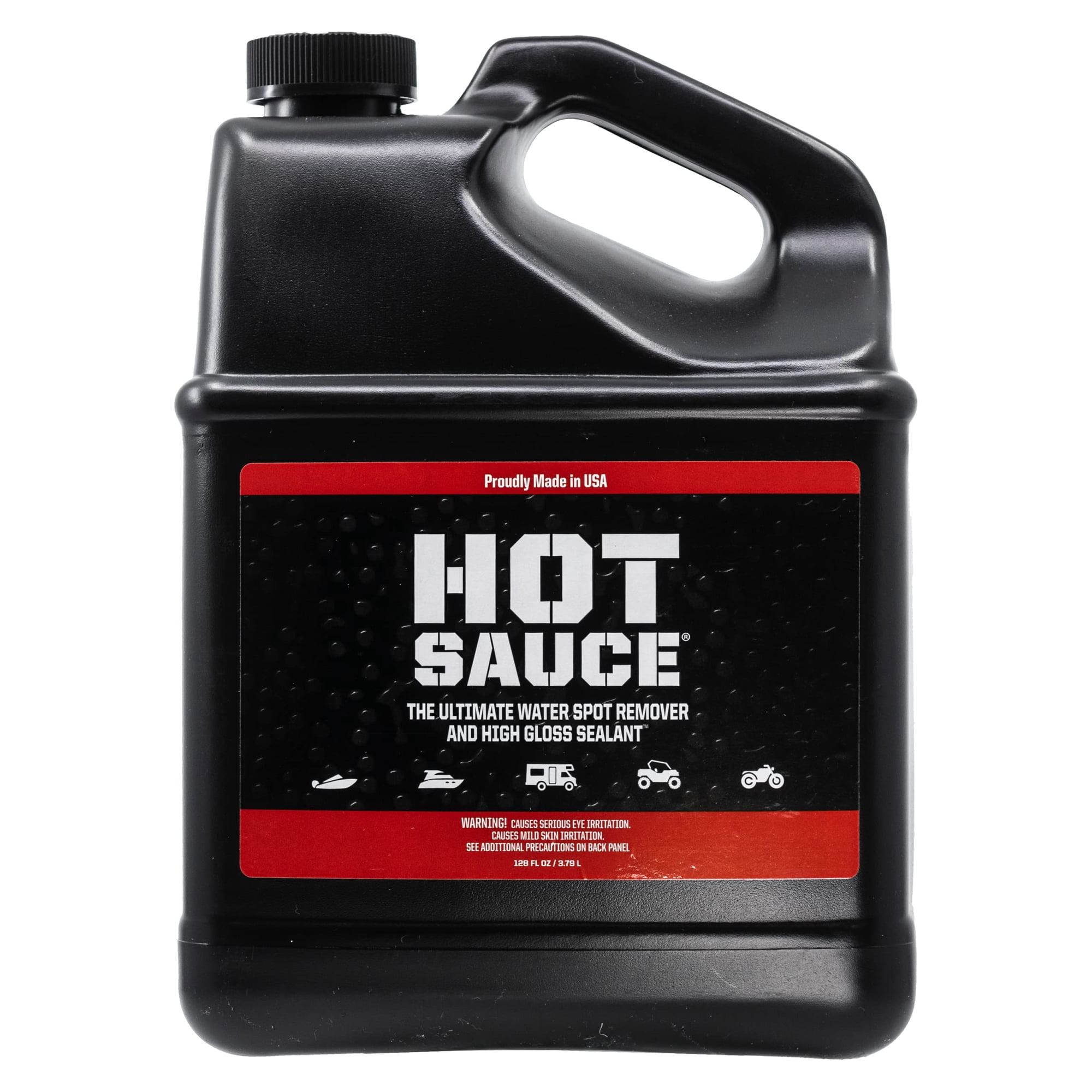 Remolvedor De Manchas De Agua Dura Boat Bling Hot Sauce, 3,78 L