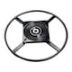thumbnail image 4 of 24 Pulgadas Muebles Sofá Sofá Anillos Base Círculo 360 Giradiscos Rotación Libre, 4 of 5