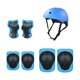 thumbnail image 4 of Juego De 7 Protectores Para Casco De Bicicleta Infantil, Para Patinar En Línea Y Longboard, Color Azul, 4 of 5