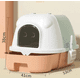 thumbnail image 3 of Baño Gato Arenero Cerrada Carbón Bandeja Sanitaria, 3 of 3