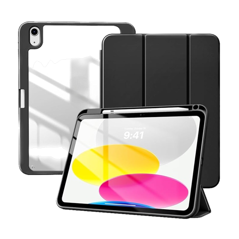 Global Movil Mr - Carcasa Funda Transparente Con Ranura Lapiz Para Ipad 11 Gen A16