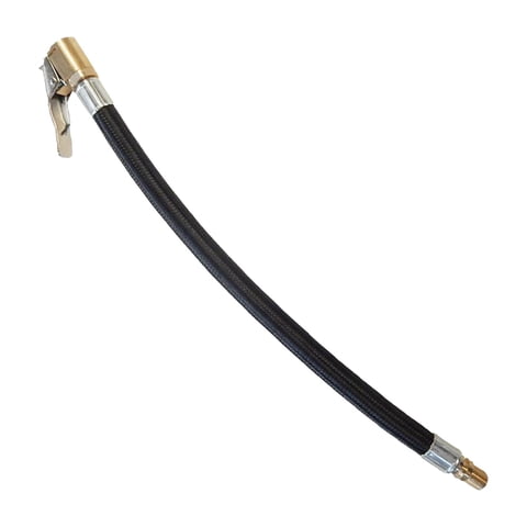 Ioensy - Adaptador De Manguera De Inflado De Neumáticos Con Bomba De Neumáticos De Manguera De Aire Para Bicicleta Motocicleta 300 Mm