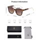 thumbnail image 5 of Gafas de sol SOJOS Classic Square Polarized UV400 Amber Tortoise, 5 of 5