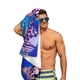 thumbnail image 5 of Indigo Park Toalla de playa de secado rápido con diseño temático, regalo para mujeres y niñas, ideal para cumpleaños, fans, amantes de la música, uso en la playa o al aire libre, 78 × 180 cm, 5 of 6