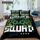 thumbnail image 1 of x2540 Bed Sheetsed Game Bedding Set Adults Teens Gamer Full Size Polyester Duvet Cover Set With Pillowcase Bedclothes 3-Piece Bedding Set (1 Duvet Cover + 2 Pillow Shams) nj2540, 1 of 5