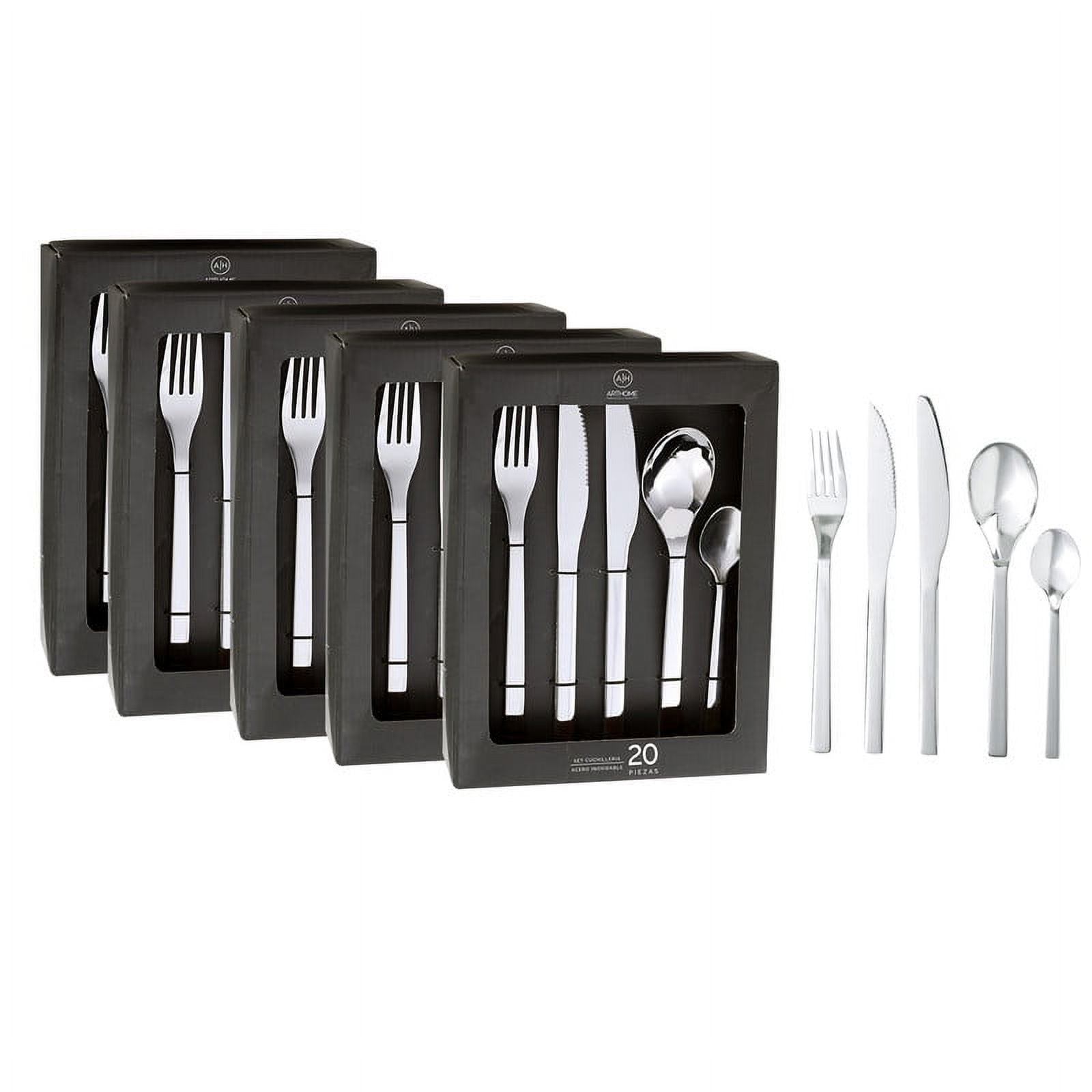 Arthome - Set Cuchilleria 100 Piezas Acero Inoxidable Cuc04