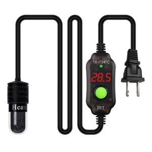 Ioensy - Calentador De Tanque De Peces De Acuario Varilla De Calor De Termostato Sumergible Para Betta 10W