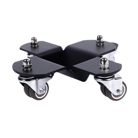 Magideal - Carrito De Piano Con Ruedas Móviles Y Freno, Resistente Y Práctico, Con 4 Ruedas Silenciosas Para Electrodomésticos, Sofás Y Estanterías.