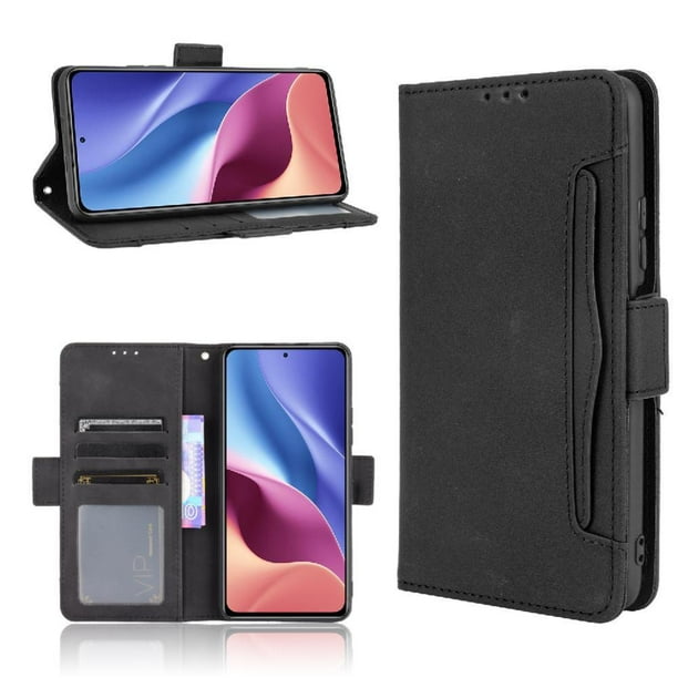 Funda Tipo Billetera FOXDOCK para Xiaomi Poco F3 – Tapa Flip con Tarjetero