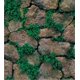 thumbnail image 1 of Papel pintado Yancorp, autoadhesivo, piedra, color verde ladrillo, 10 m², 1 of 6