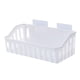 thumbnail image 3 of plástico autoadhesivo baño estante estante de cocina estante caddy blanco, 3 of 5