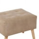 thumbnail image 2 of Pouf Niza Cuero Kentucky Beige, 2 of 3