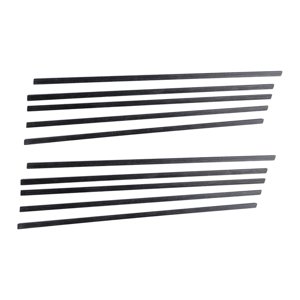 Magideal - Tiras De Fibra De Carbono Portátiles Resistencia A La Corrosión Barras De Baja Densidad Para Aviones Modelo Pc Equipos Ejes Cometas Accesorios , 10 Piezas 0,5X3X200Mm 10 Piezas 05X3X200Mm
