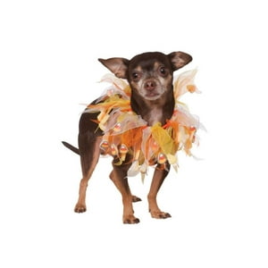 Carnaval - Collar Mascota Candy Corn M-L Multicolor