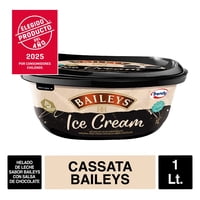 Helado De Leche Sabor Baileys Con Salsa De Chocolate Cassata 1 L Trendy