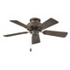 thumbnail image 4 of Ventilador de techo Hinkley 91 cm Bronce metálico mate, 4 of 9