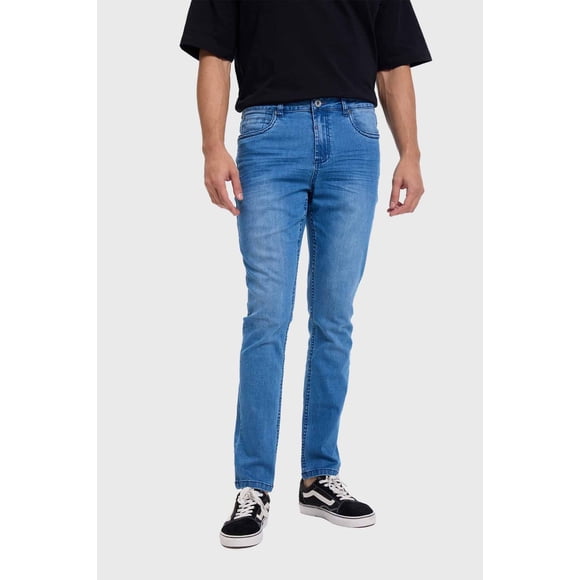 Jeans Hombre Skinny Azul - ll