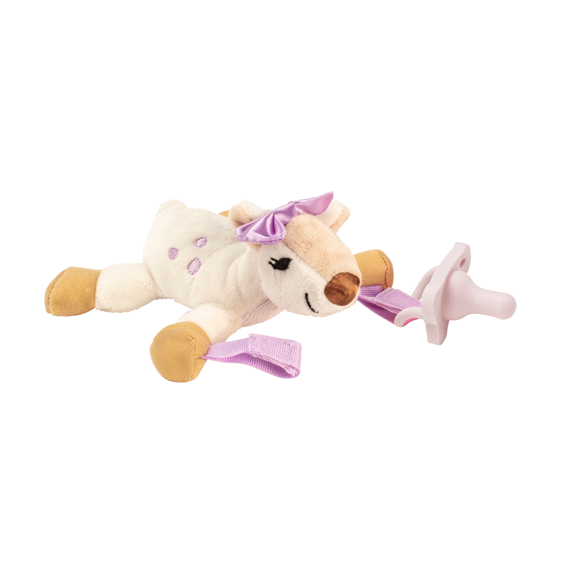 Dr. Brown'S - Peluche Sujeta-Chupetes Ciervo (Incluye Chupete 1 Pieza)
