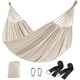 thumbnail image 1 of Hamaca doble SONGMICS 250 x 150 cm, capacidad de 300 kg, beige, 1 of 8