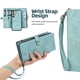 thumbnail image 1 of MEGSHI Is Suitable For Samsung S22 S22PLUS Multifunctional Leather Phone Case Samsung S21PLUS Zipper Hanging Rope Flip Leather Case S21 Two-in-one Anti-fall Phone Protective Case Multi-card Slot Large, 1 of 3
