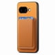 thumbnail image 4 of Funda de Cuero Magnética con Tarjetero para Samsung Galaxy S25 Edge Cubierta Delgada Amarillo, 4 of 5