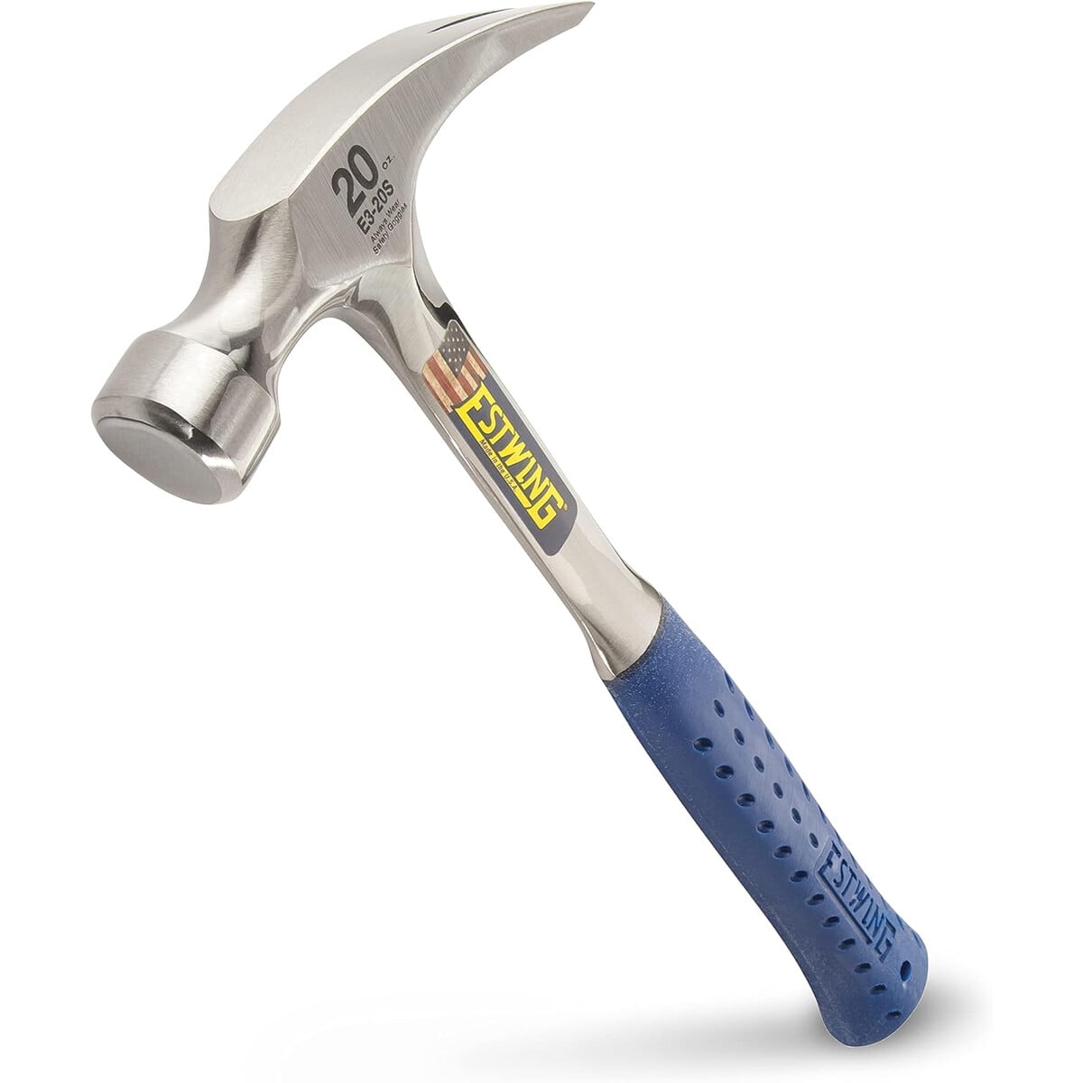 Estwing - Martillo 20 Oz Uña Recta Acero Mango Antivibración