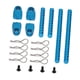 thumbnail image 4 of Columna De Carcasa De Coche RC 1/10 Que Reemplaza Directamente Una Aleación De Aluminio Resistente Para TT02 Azul, 4 of 5