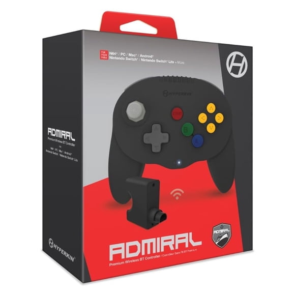 Control Admiral Premium Bt Para Nintendo 64