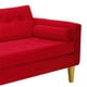 thumbnail image 4 of Sofa Retro 3cg Felpa 01 Rojo, 4 of 6