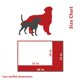 thumbnail image 4 of Cama rectangular para perros Majestic Pet, tamaño grande, lavable, roja, 4 of 5