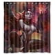 thumbnail image 1 of Cortina de ducha sexy de Harley Quinn y Maléfica, juego de cortina de baño con ganchos, tamaño 60 x 72 pulgadas, 1 of 3