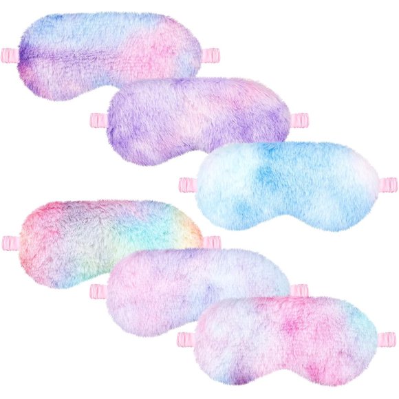 Antifaces de Dormir Plush Cuffbow 6 Unidades