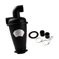 Bothyi - Colector De Polvo Ciclónico Fácil De Instalar Para Desechos De Construcción De Aglomerado De Arena Negro
