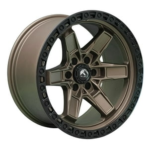 Fuel - Set 4 Llantas 18X9 6X130 Et-5 Kicker6 Mbrnz-Lmb