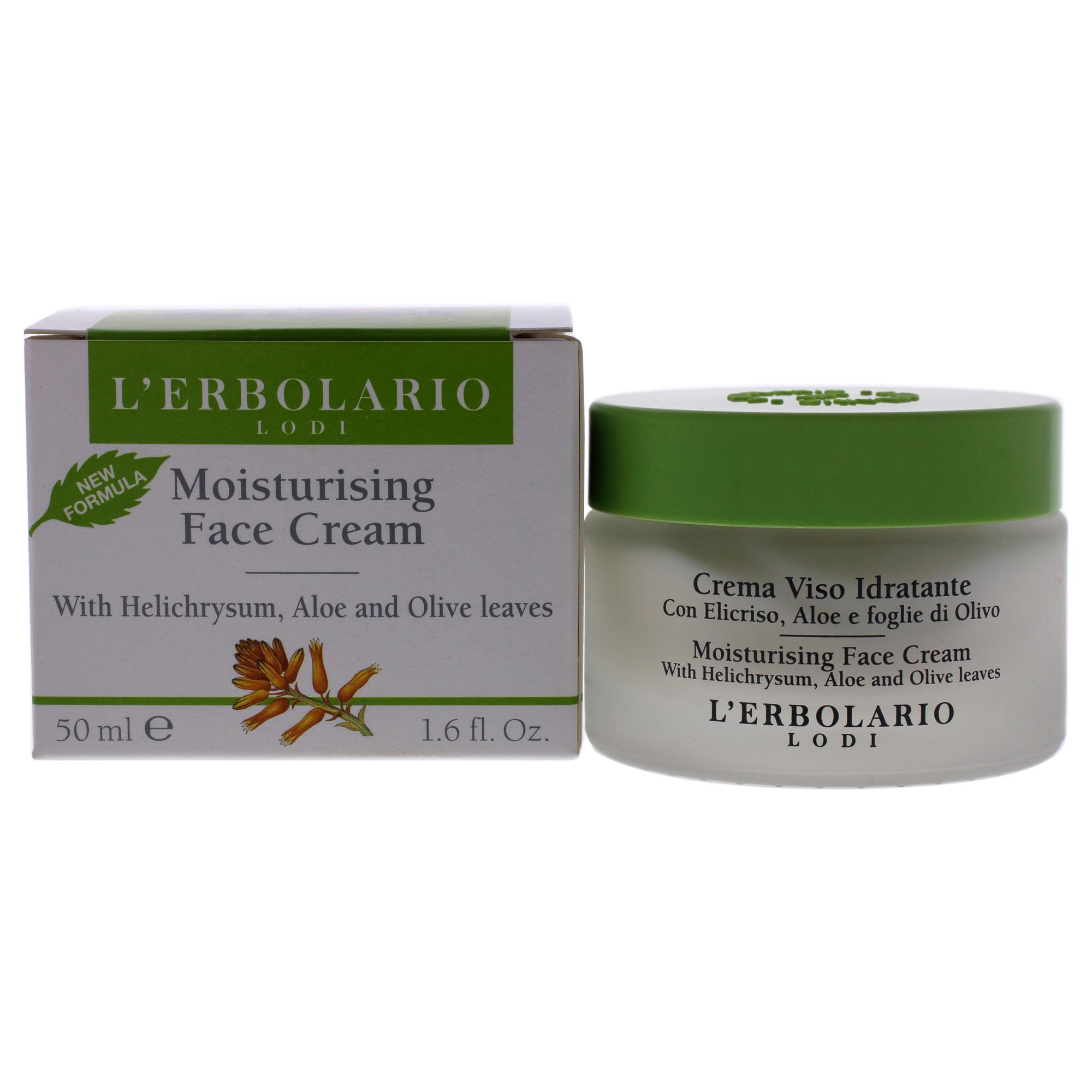 Crema Facial Hidratante Lerbolario 47 Ml Unisex