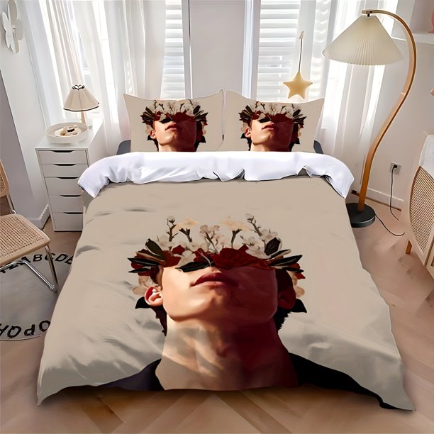 Hot Singer S-ShawnS Art M-Mendes Fashion Printed Pattern Suitable Suitable for Home Bedrooms Guest Rooms