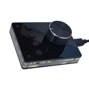 Genérico - Controlador De Volumen Usb Teclado Instalación Simple Para Computadora Portátil Negro