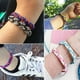 thumbnail image 3 of Pulsera Repelente de Cuero Trenzada Multicolor, 3 of 3