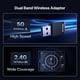 thumbnail image 3 of Adaptador WiFi Tenda AX900 USB WiFi 6 U11 para PC de sobremesa, 3 of 9