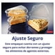 thumbnail image 5 of X100 Contenedor Triangular Contenedor De Alimentos Plasticos Color Transparente / Contenedor Triangu, 5 of 9