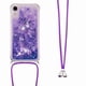 thumbnail image 1 of Funda FOXDOCK para iPhone XR con Cuerda Ajustable, Brillo Líquido, Protección Antigolpes y Lente – Ideal para Regalo, 1 of 5
